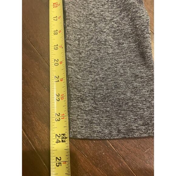 Gymshark Flex High Waisted Women’s Leggings 7/8 Length Crop Size M Gray Pink - Picture 3 of 5